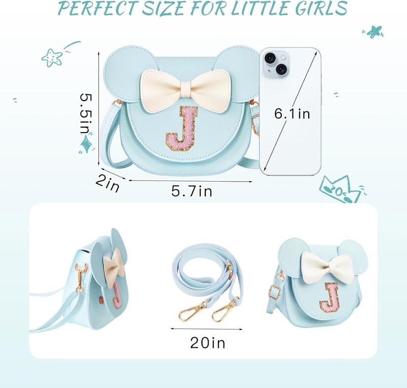 Aganmi Cute Toddler Purse Crossbody Bag for Girls 2 3 4 5 6 7 8 Year Old Girl Birthday Gift Little Girls Purse Kids Wallet - Image 4